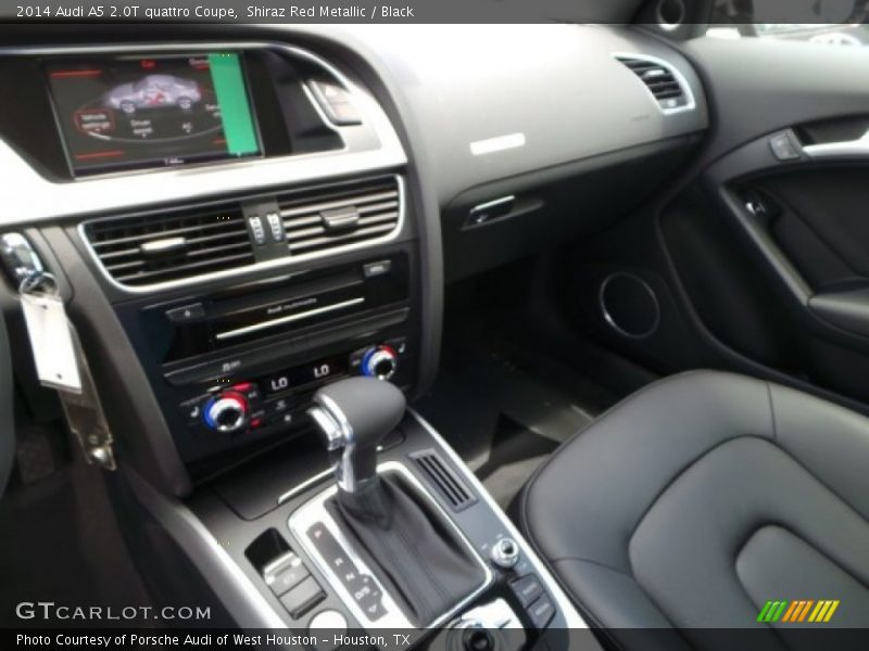 Shiraz Red Metallic / Black 2014 Audi A5 2.0T quattro Coupe
