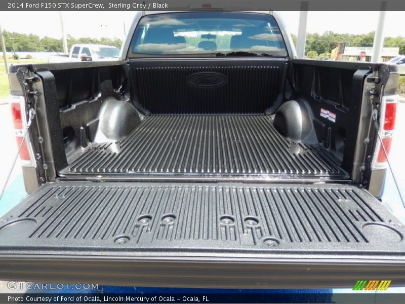 Sterling Grey / Black 2014 Ford F150 STX SuperCrew
