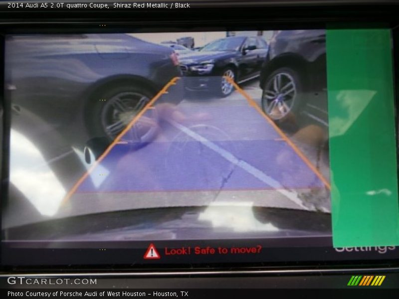 Shiraz Red Metallic / Black 2014 Audi A5 2.0T quattro Coupe