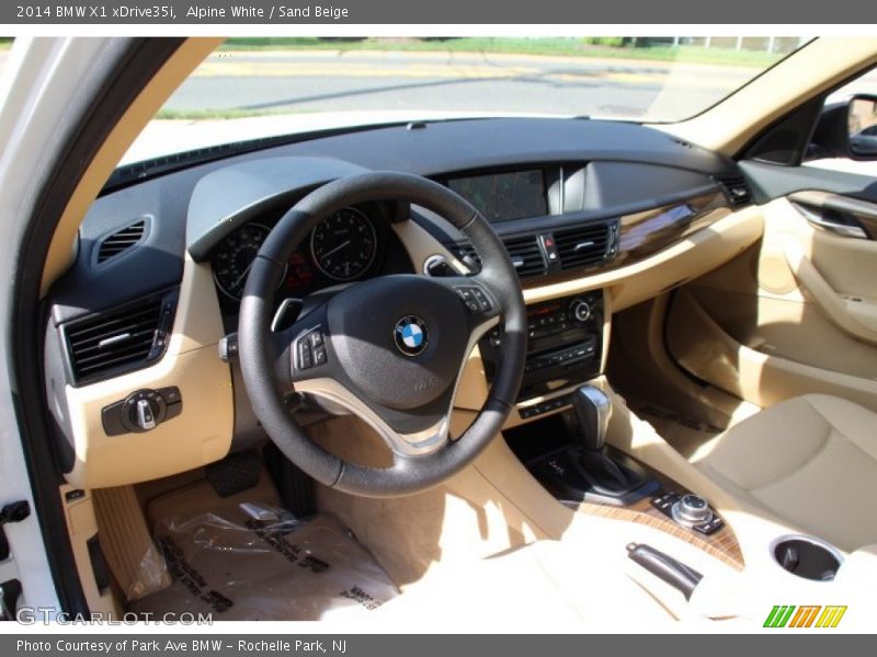 Sand Beige Interior - 2014 X1 xDrive35i 