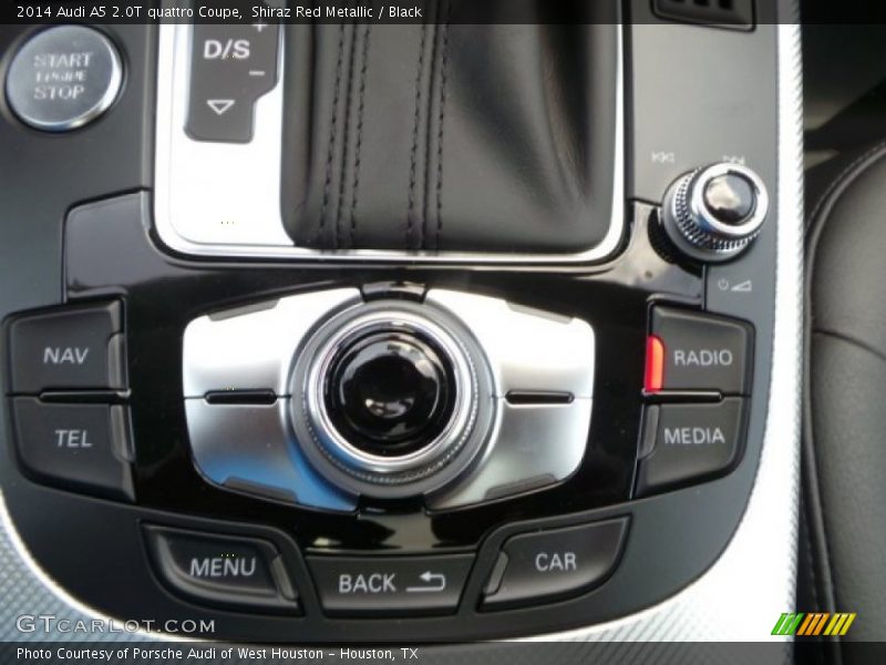 Shiraz Red Metallic / Black 2014 Audi A5 2.0T quattro Coupe