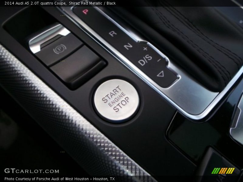 Shiraz Red Metallic / Black 2014 Audi A5 2.0T quattro Coupe
