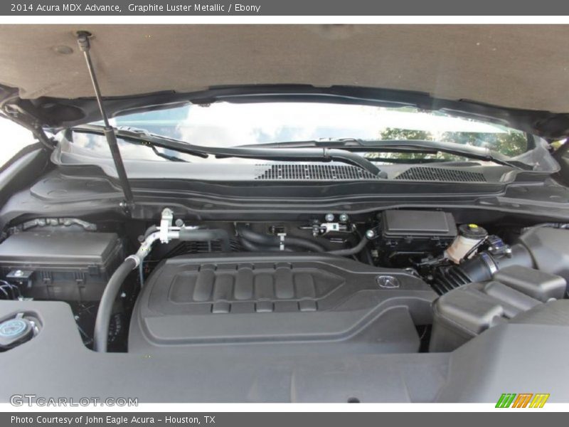 Graphite Luster Metallic / Ebony 2014 Acura MDX Advance