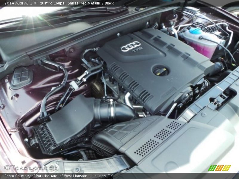  2014 A5 2.0T quattro Coupe Engine - 2.0 Liter Turbocharged FSI DOHC 16-Valve VVT 4 Cylinder