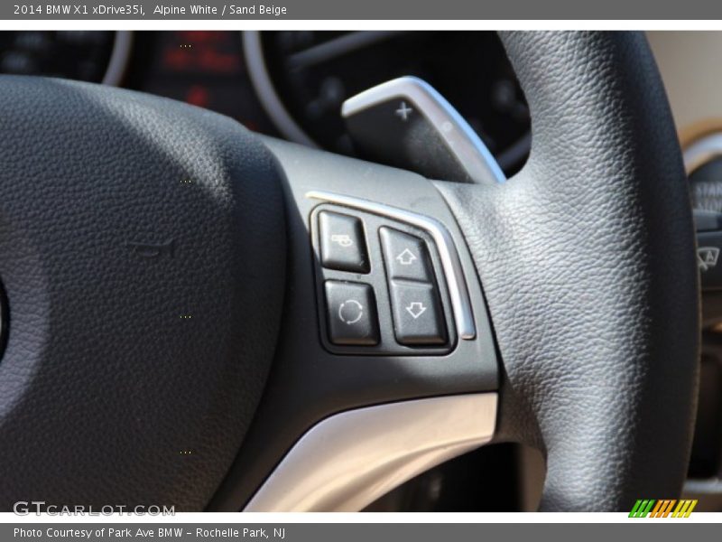 Alpine White / Sand Beige 2014 BMW X1 xDrive35i