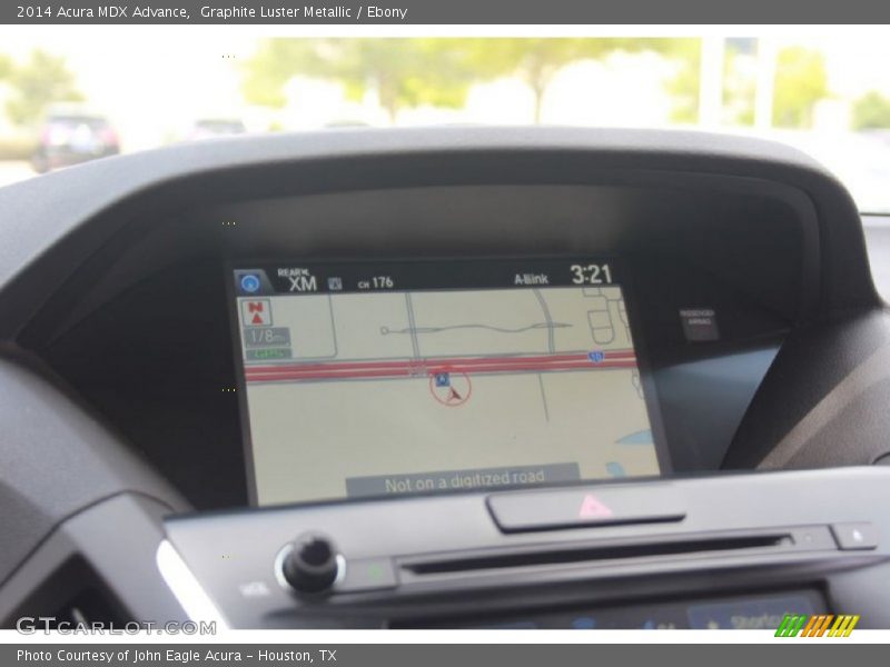 Graphite Luster Metallic / Ebony 2014 Acura MDX Advance