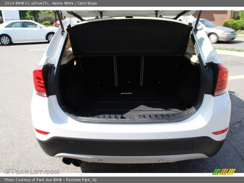 Alpine White / Sand Beige 2014 BMW X1 xDrive35i