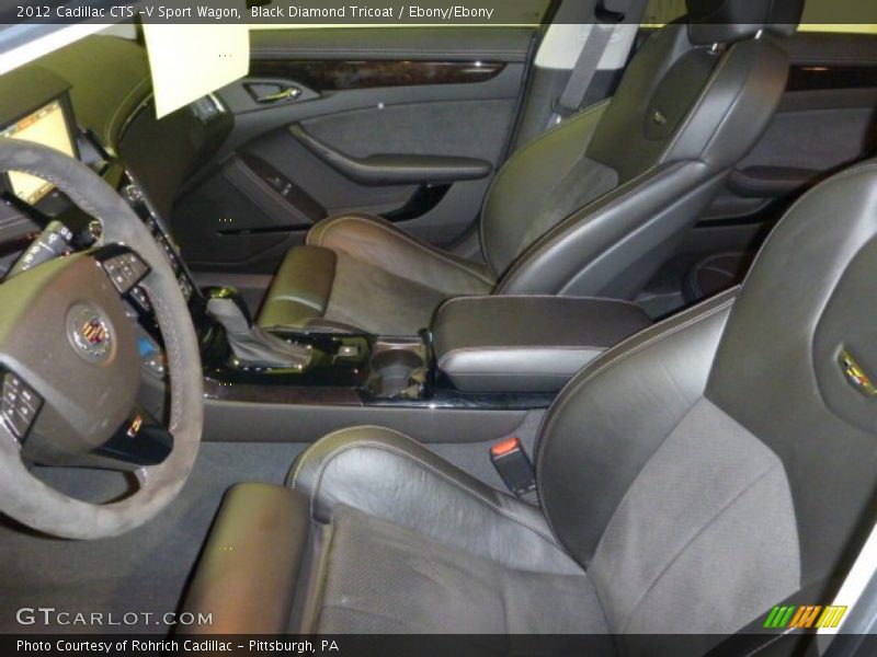  2012 CTS -V Sport Wagon Ebony/Ebony Interior