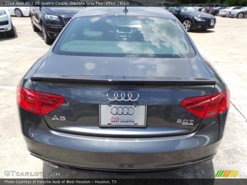 Daytona Gray Pearl Effect / Black 2014 Audi A5 2.0T quattro Coupe