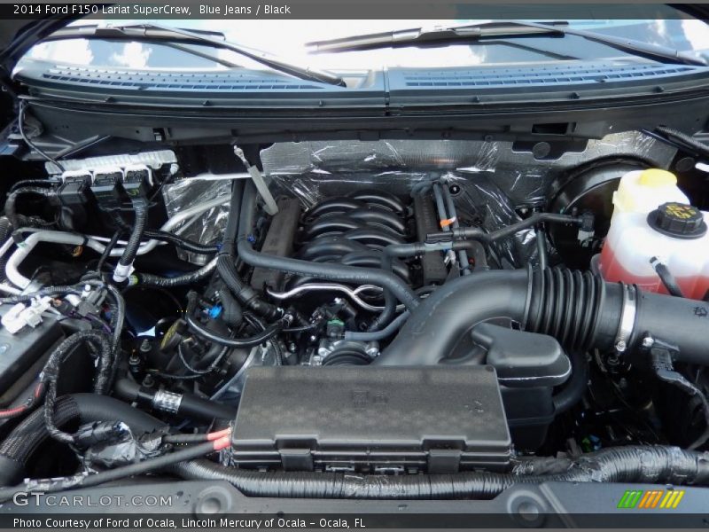  2014 F150 Lariat SuperCrew Engine - 5.0 Liter Flex-Fuel DOHC 32-Valve Ti-VCT V8