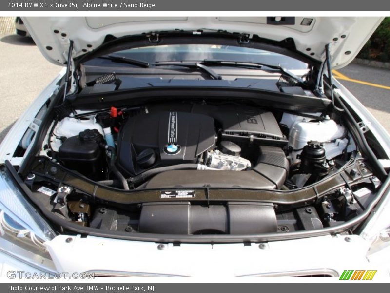 Alpine White / Sand Beige 2014 BMW X1 xDrive35i