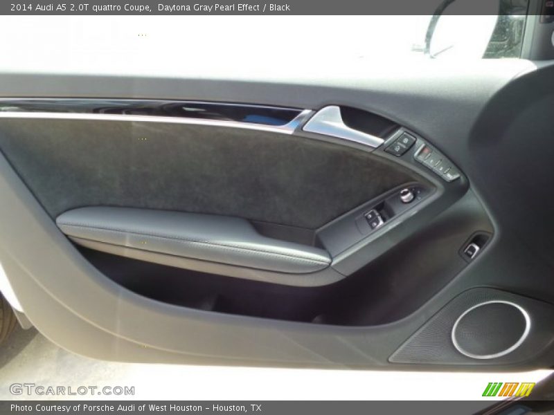 Daytona Gray Pearl Effect / Black 2014 Audi A5 2.0T quattro Coupe