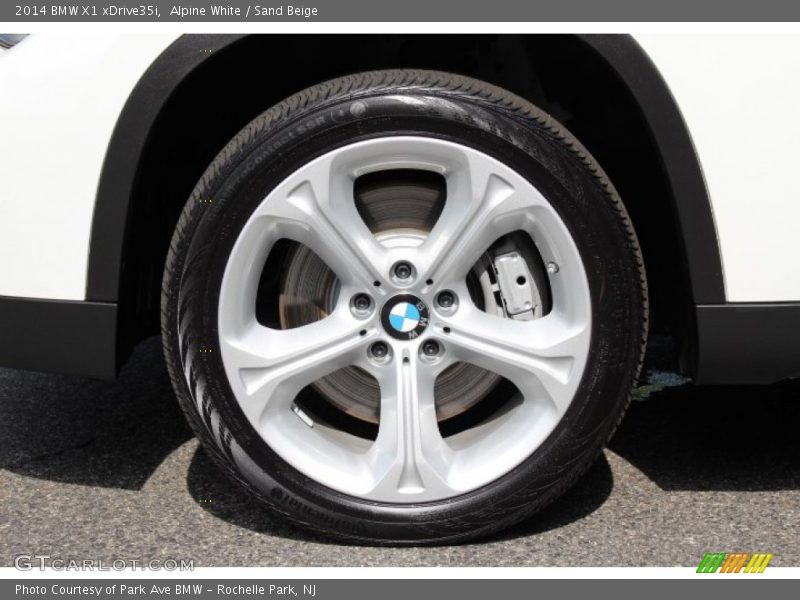  2014 X1 xDrive35i Wheel