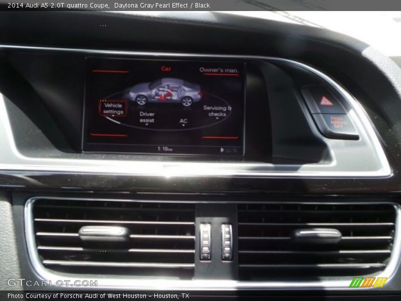 Daytona Gray Pearl Effect / Black 2014 Audi A5 2.0T quattro Coupe