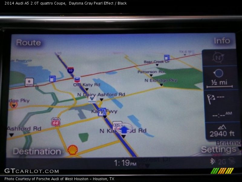 Daytona Gray Pearl Effect / Black 2014 Audi A5 2.0T quattro Coupe