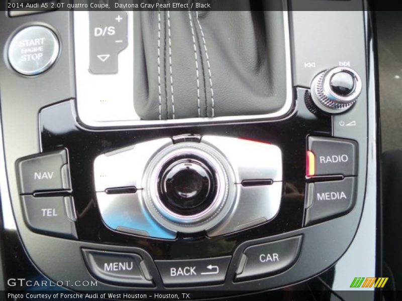 Daytona Gray Pearl Effect / Black 2014 Audi A5 2.0T quattro Coupe