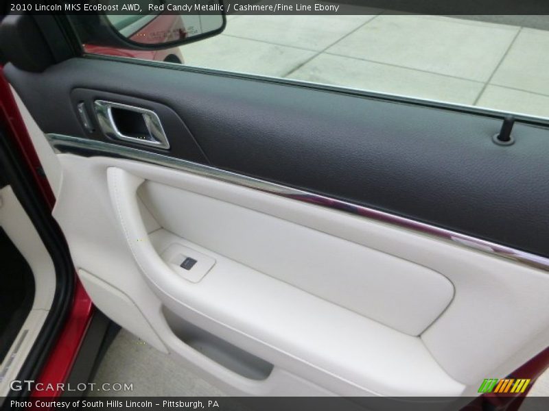 Red Candy Metallic / Cashmere/Fine Line Ebony 2010 Lincoln MKS EcoBoost AWD