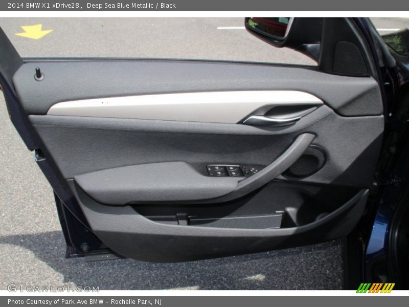 Deep Sea Blue Metallic / Black 2014 BMW X1 xDrive28i