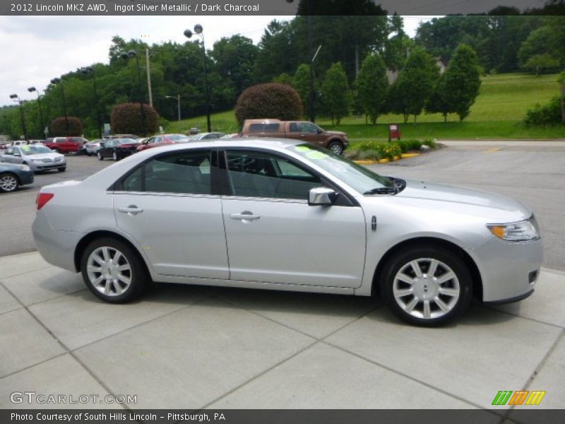 Ingot Silver Metallic / Dark Charcoal 2012 Lincoln MKZ AWD