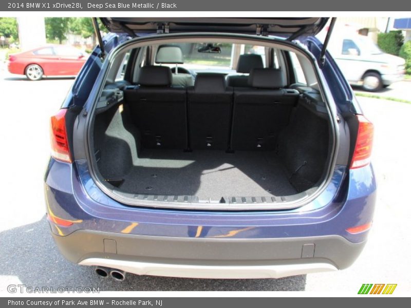 Deep Sea Blue Metallic / Black 2014 BMW X1 xDrive28i