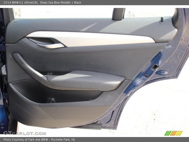 Deep Sea Blue Metallic / Black 2014 BMW X1 xDrive28i