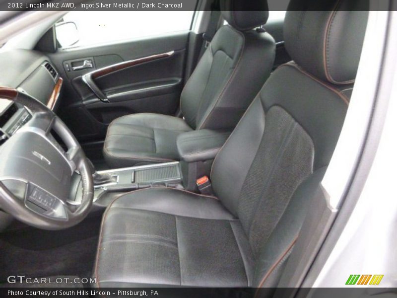 Ingot Silver Metallic / Dark Charcoal 2012 Lincoln MKZ AWD