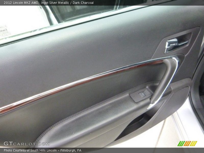 Ingot Silver Metallic / Dark Charcoal 2012 Lincoln MKZ AWD