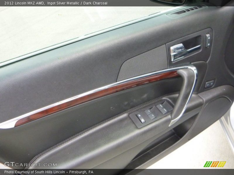 Ingot Silver Metallic / Dark Charcoal 2012 Lincoln MKZ AWD