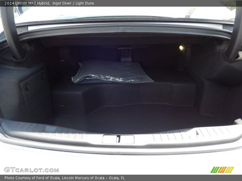 Ingot Silver / Light Dune 2014 Lincoln MKZ Hybrid