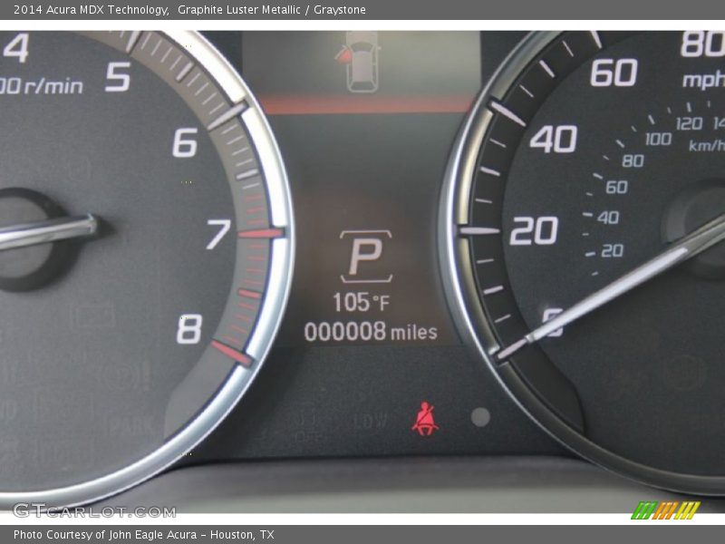 Graphite Luster Metallic / Graystone 2014 Acura MDX Technology