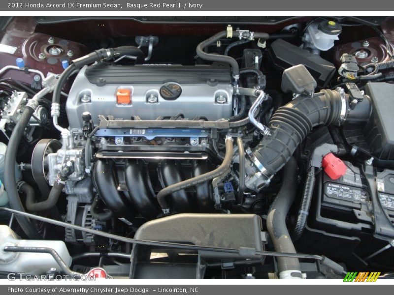 Basque Red Pearl II / Ivory 2012 Honda Accord LX Premium Sedan