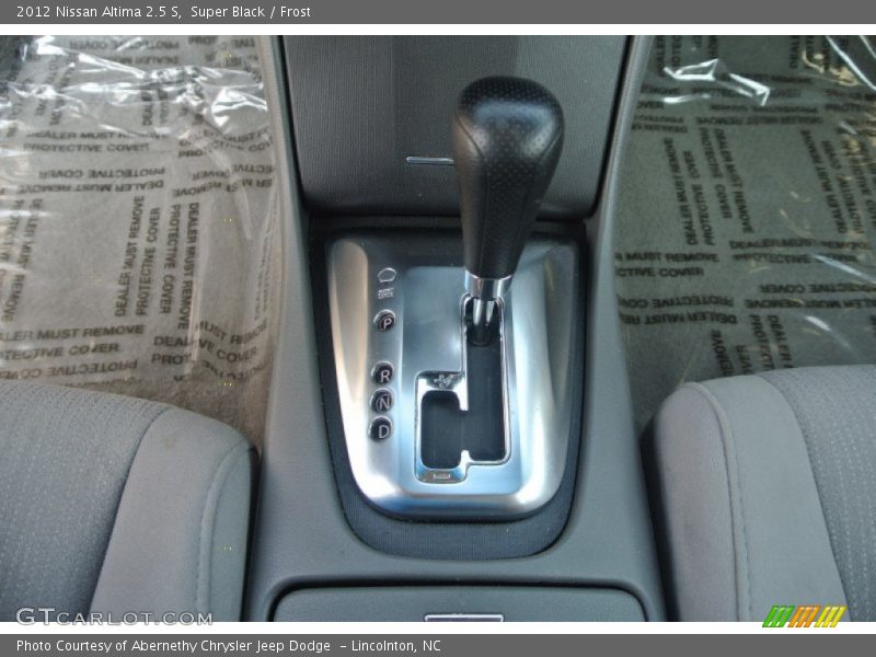 Super Black / Frost 2012 Nissan Altima 2.5 S