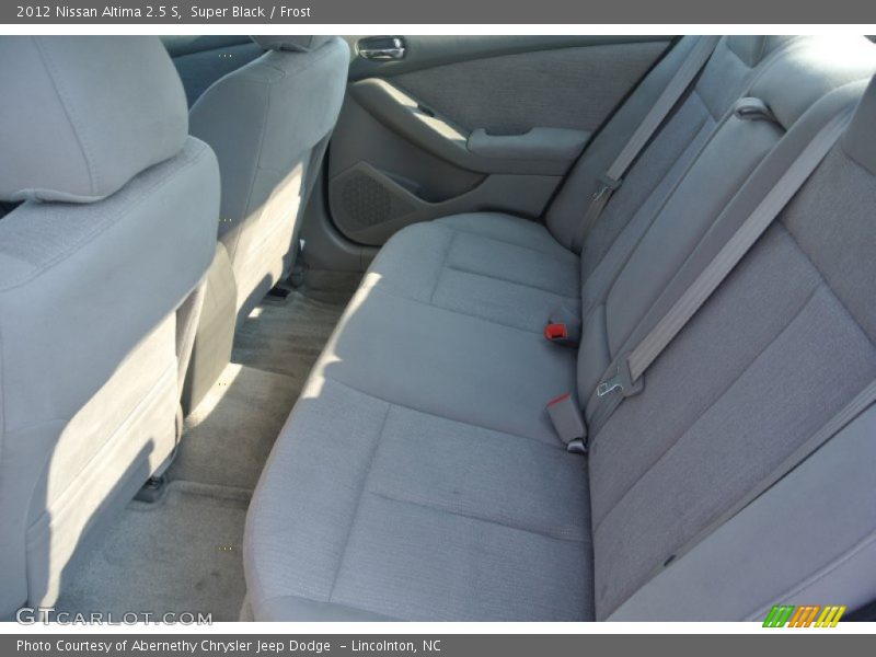 Super Black / Frost 2012 Nissan Altima 2.5 S