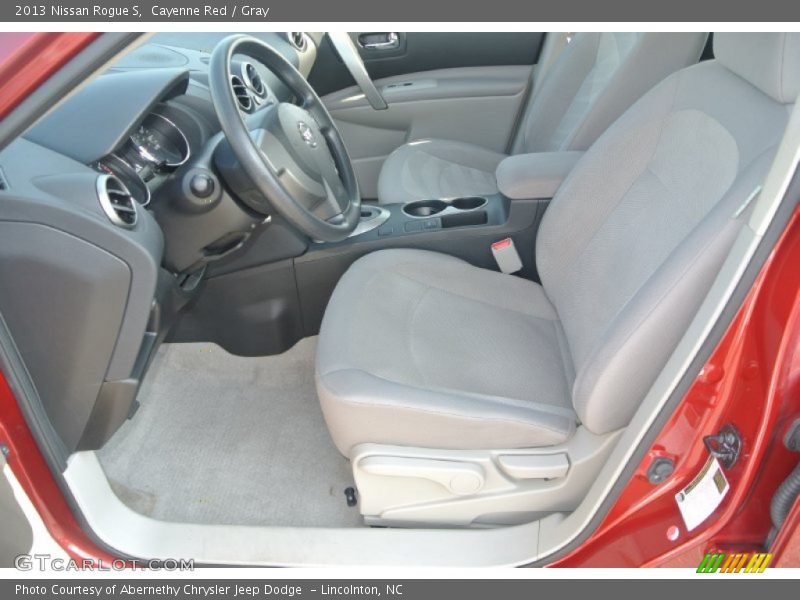 Cayenne Red / Gray 2013 Nissan Rogue S
