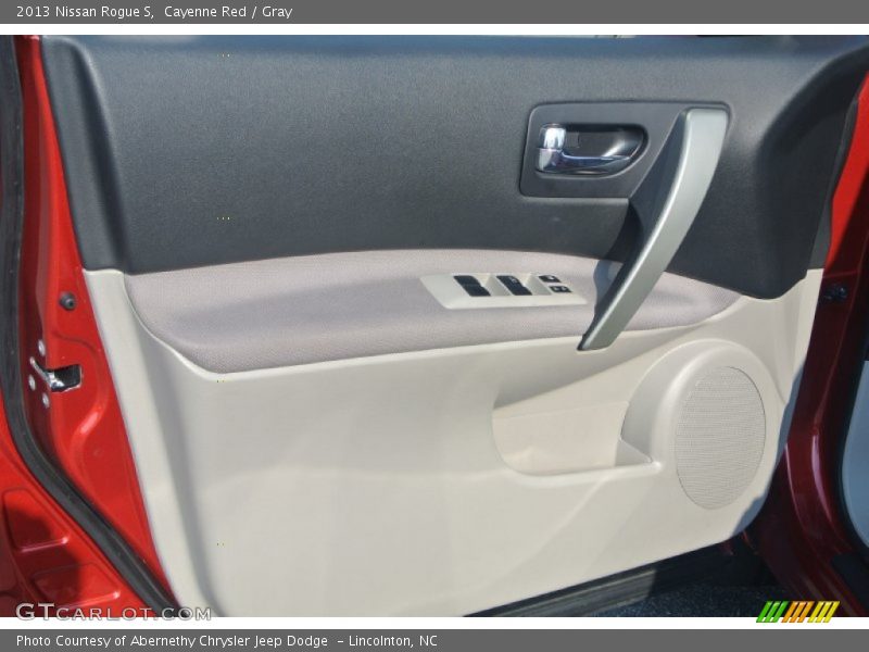Cayenne Red / Gray 2013 Nissan Rogue S