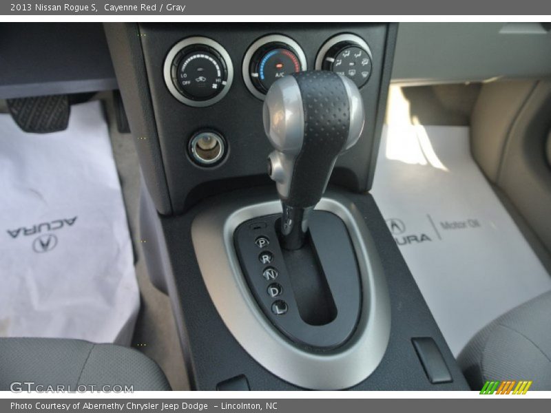 Cayenne Red / Gray 2013 Nissan Rogue S