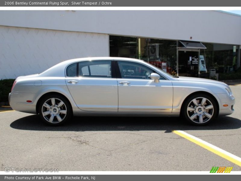 Silver Tempest / Ochre 2006 Bentley Continental Flying Spur