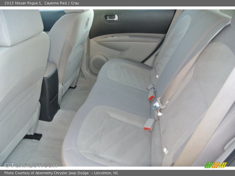 Cayenne Red / Gray 2013 Nissan Rogue S
