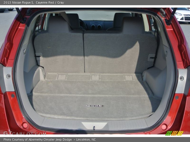 Cayenne Red / Gray 2013 Nissan Rogue S