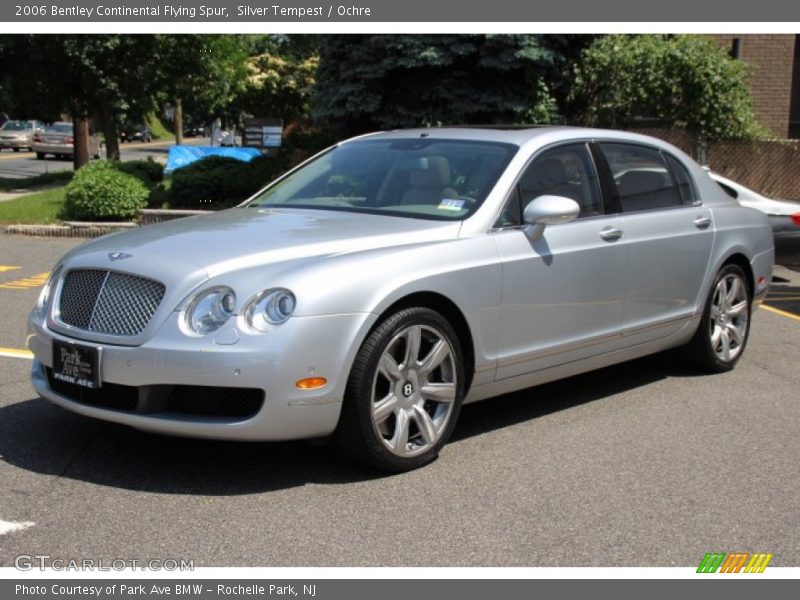 Silver Tempest / Ochre 2006 Bentley Continental Flying Spur