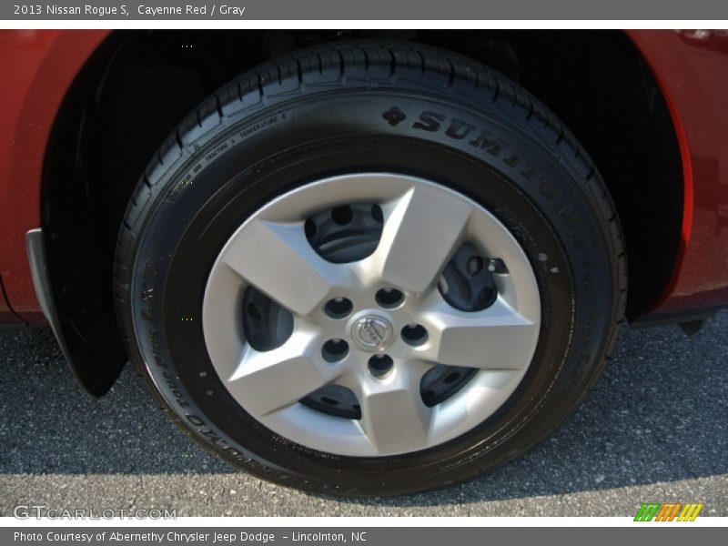 Cayenne Red / Gray 2013 Nissan Rogue S