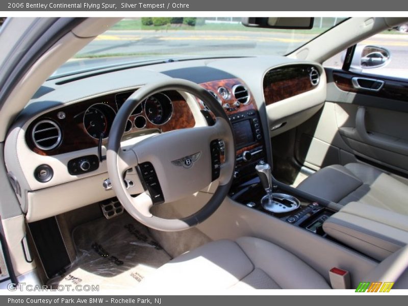 Silver Tempest / Ochre 2006 Bentley Continental Flying Spur