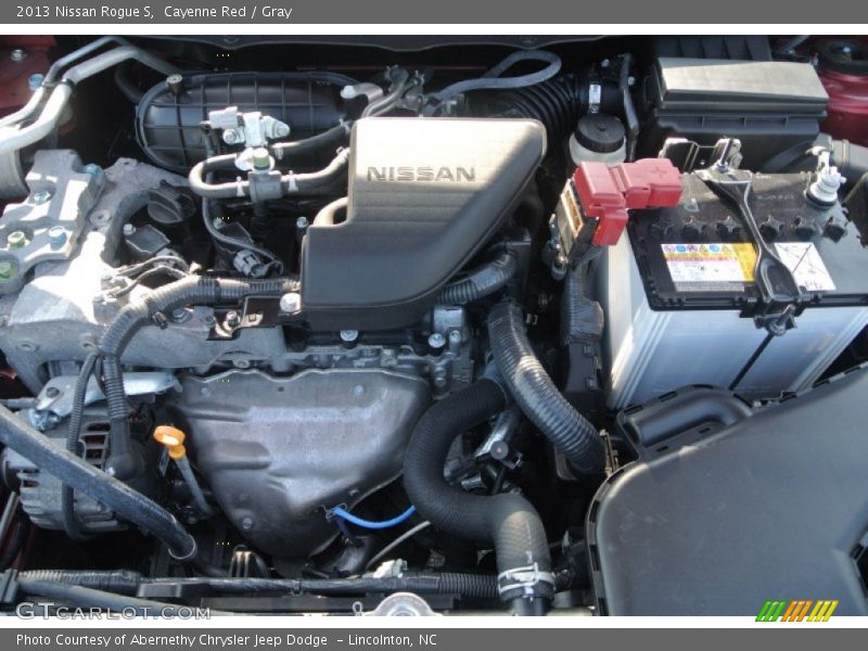 Cayenne Red / Gray 2013 Nissan Rogue S