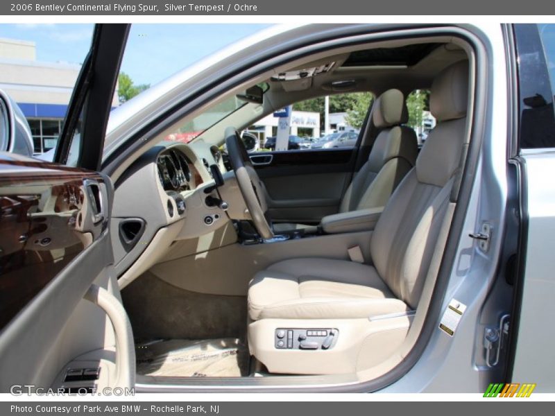 Silver Tempest / Ochre 2006 Bentley Continental Flying Spur