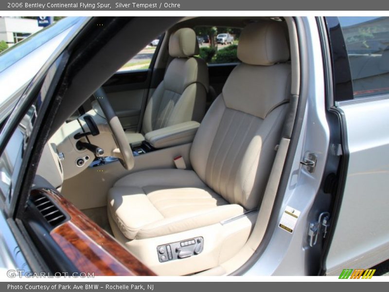 Silver Tempest / Ochre 2006 Bentley Continental Flying Spur
