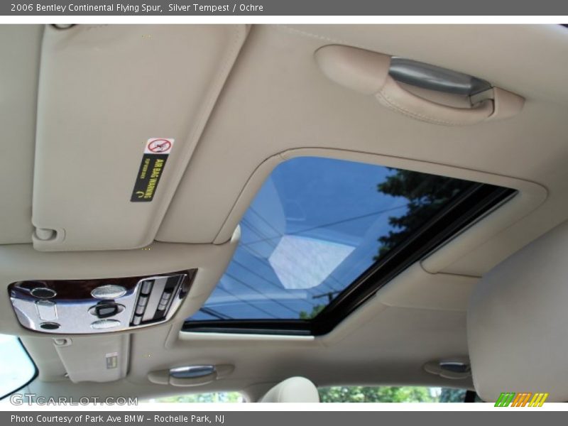 Silver Tempest / Ochre 2006 Bentley Continental Flying Spur