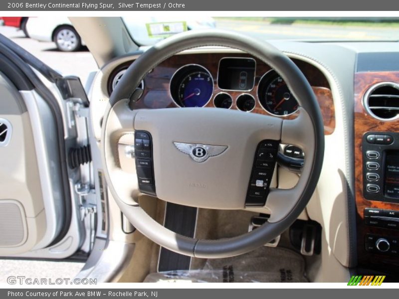 Silver Tempest / Ochre 2006 Bentley Continental Flying Spur