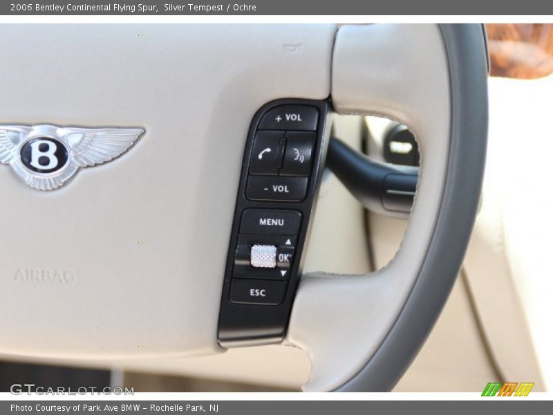 Silver Tempest / Ochre 2006 Bentley Continental Flying Spur