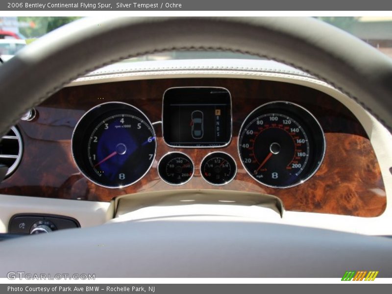 Silver Tempest / Ochre 2006 Bentley Continental Flying Spur