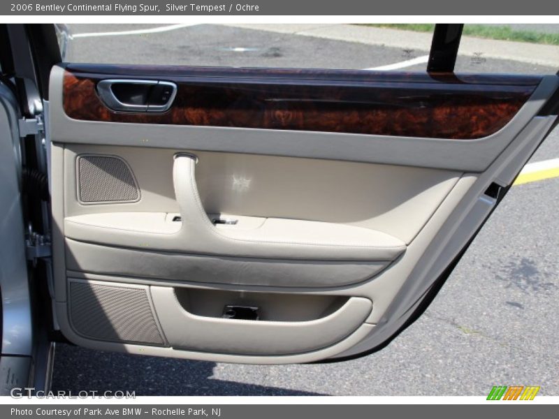 Silver Tempest / Ochre 2006 Bentley Continental Flying Spur